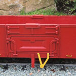 Completed Type 1 B Wagon Kit, assembled, painted and finished with addition of couplings, vacuum pipes and decals (Not supplied).
