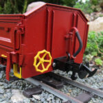 DZ-9 kit, assembled, painted, and finished with addition of couplings, decals and vacuum pipes (not supplied)