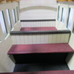 A suggested 'fit-out' for the 'third class' passenger compartments. (Seat coverings not provided)