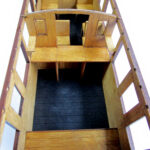 WHR Carriage 23 - Buffet Car Kit - Buffet Compartment. Kit built as supplied ( Plywood as standard).
