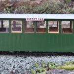 WHR Carriage 23 - Buffet Car Kit with addition of couplings decals and kitchenware / bar-stock (please see description for full details)