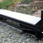 RNAD Bogie Flat Wagon - Fixed Bulkheads - Finished with addition of lettering