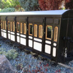 DHR 2nd Gen 6 Compartment Carriage, assembled and painted.