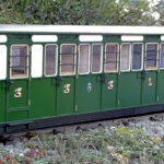 FR Carriage 15- 1960s Condition, kit assembled, painted and completed with addition  of couplings and decals (not included).