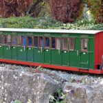 FR Carriage 16- Current Condition, kit assembled, painted and completed with addition  of couplings and decals (not included).