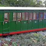 FR Carriage 16- Current Condition, kit assembled, painted and completed with addition  of couplings and decals (not included).