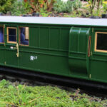 WHR Cut Down Pickering Brake Carriage Kit Completed with addition of Couplings, Decals and Upholstery. (Not supplied)