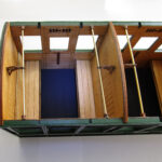 WHHR Replica Pickering Kit, completed Third Class Compartment interior.