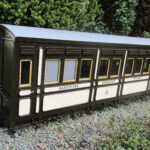 DHR Carriage 11, 1st Class Saloon Kit, assembled. Painted and finshed with addition of decals (not supplied).
