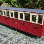 FR Carriage 23  Panelled Condition, kit assembled, painted and completed with addition  of couplings and decals (not included).