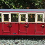 FR Carriage 23  Panelled Condition, kit assembled, painted and completed with addition  of couplings and decals (not included).