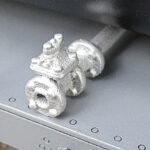 3D printed bottom discharge valves
