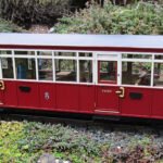 Carriage 106 Modern, assembled, painted and completed with addition of couplings and decals.