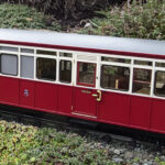 Carriage 105, assembled, painted and completed with the addition of couplings and decals.