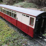 Original Carriage 100, assembled, painted and completed with addition of couplings and decals. (Not Supplied)