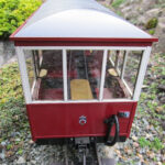 Carriage 101 Kit, assembled, painted and completed with addition of couplings and decals. (Not Supplied)