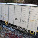 SAR OZ-5 Ventilated Wagon (2025 Update) assembled, painted and completed with addition of couplings and decals