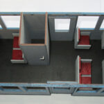 DHR GKP Carriage Finished with addition of decals (Not supplied).