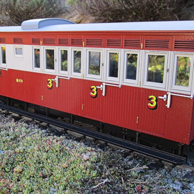 S-15 (2025 Update) assembled, painted and completed with addition of couplings and decals