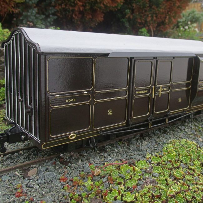 FR Van 1 completed with addition of couplings and decals