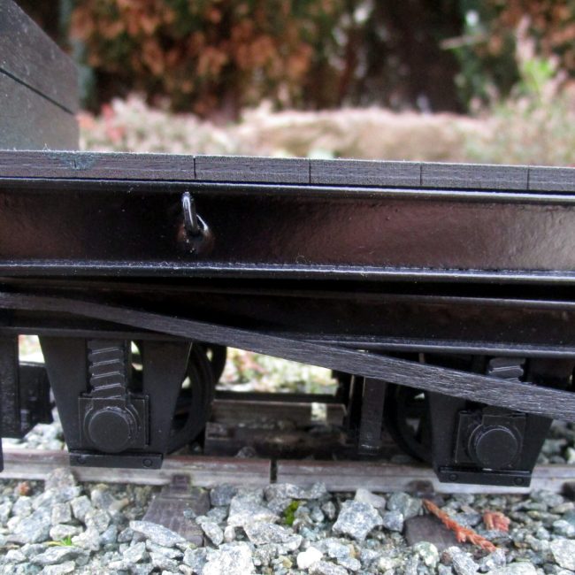 RNAD Bogie Flat Wagon - Bogie Detail