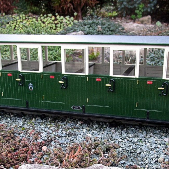 WHR / FR, Lowered Ashbury Summer Car, Completed with addition of decals and couplings.