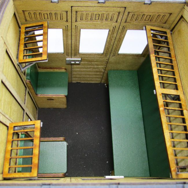 L5 (2025 Update) assembled and painted interior.