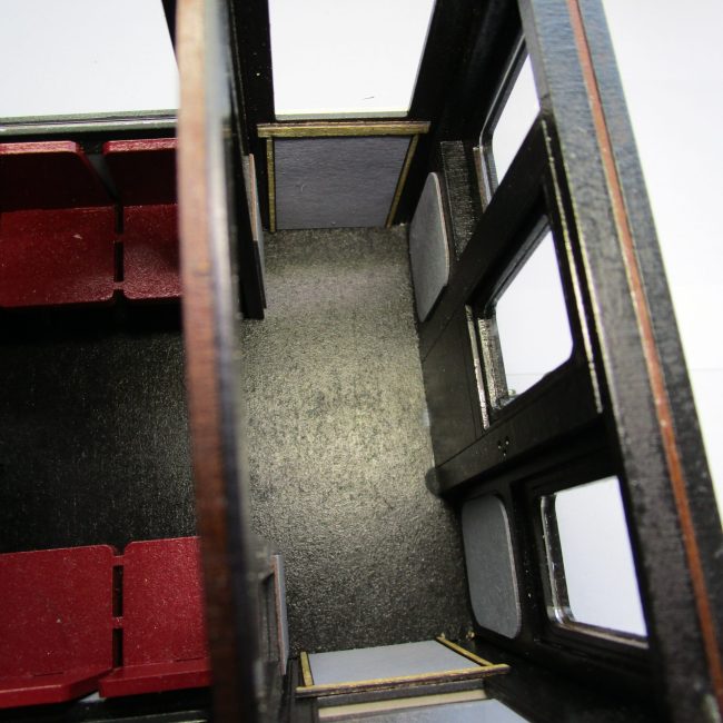FR Tin Car Kit, Interior Assembled and Painted