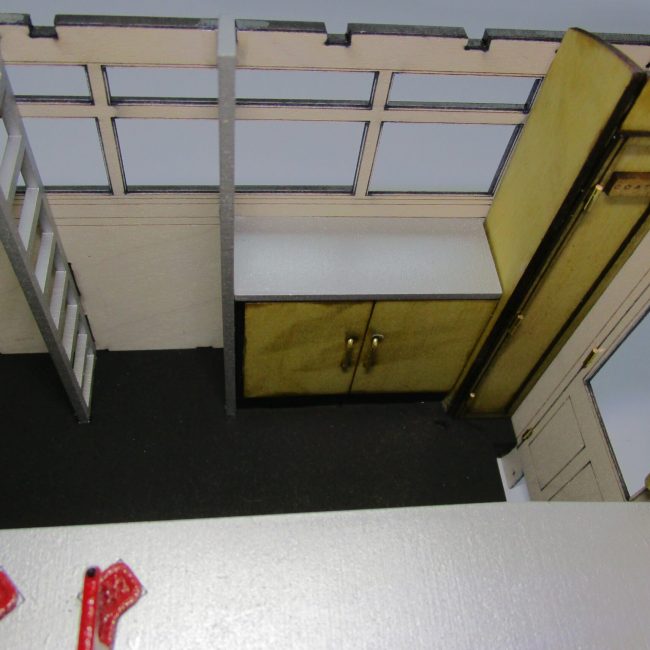 Carriage 124 Kit, Completed Tray Racks