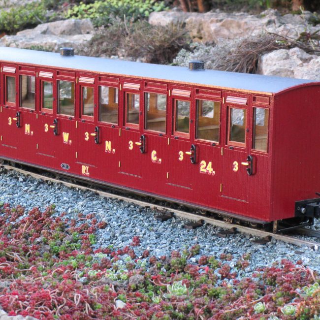 FR Carriage 24, completed with addition of couplings and decals