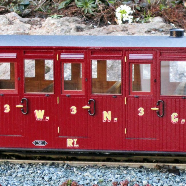 FR Carriage 24 completed with addition of couplings and decals