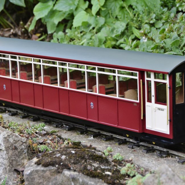 FR Enhanced Saloon Kit, completed with addition of couplings and decals.