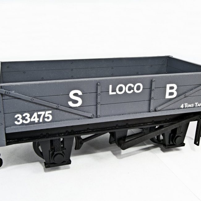 Ex-RNAD Converted Coal Wagon Kit, with addition of SBR marking (Not Supplied)