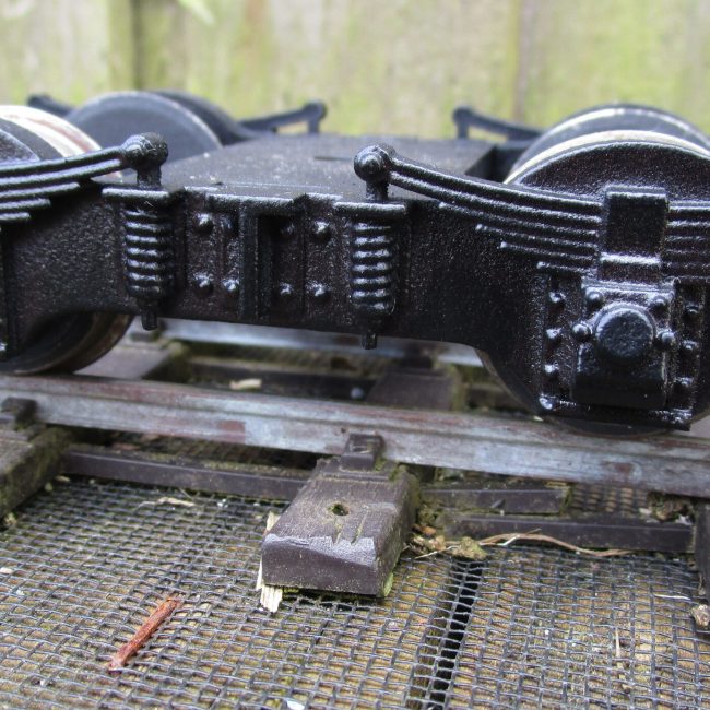 SAR Plate Frame Bogie (2025 Update) Assembled and painted.